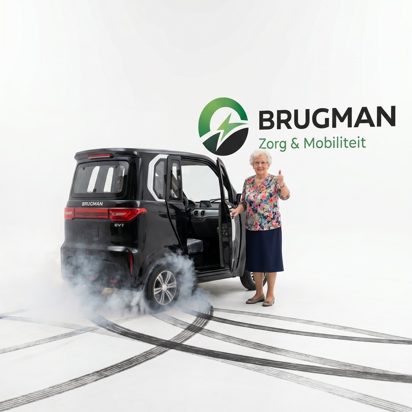 Tevreden klant met de Brugman EV1